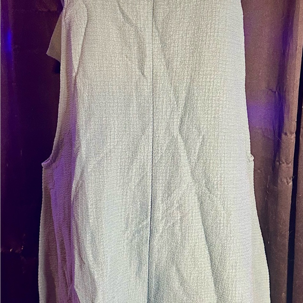 NWT: Emery Rose overalls - close to a mint green color or mint green and teal. - Picture 4 of 5
